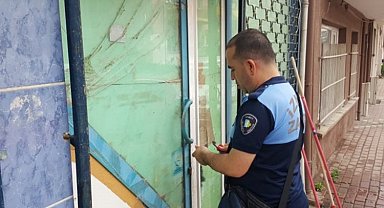 Ruhsatsız işletmeye İzmit Belediyesi'nden mühür