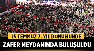 15 Temmuz 7. Yıl Dönümünde Afyonkarahisar Zafer Meydanında Buluştu