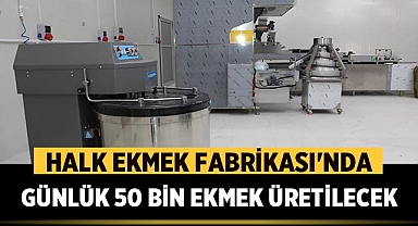 Afyonkarahisar'da Günlük 50 Bin Halk Ekmeği Üretilecek