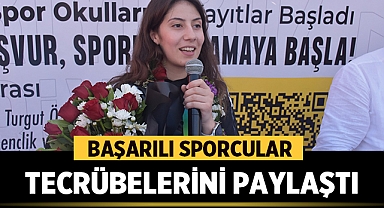 Afyonkarahisar'ın Başarılı Sporcuları, Tecrübelerini Paylaştı