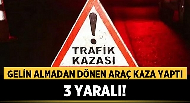 Afyonkarahisar-Konya Karayolunda Trafik Kazası: 3 Yaralı