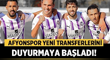 Afyonspor, yeni transferlerini duyurmaya başladı! 