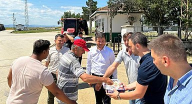 AK Parti İpsala'dan TMO'ya ziyaret