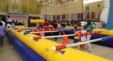 Akmeşe'de bayram coşkusu