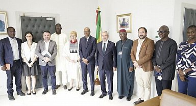 Ankara Üniversitesi Rektörü Senegal'de