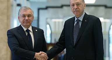 Cumhurbaşkanı Erdoğan'da Özbekistanlı mevkidaşına tebrik