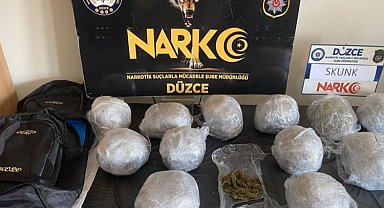 Düzce'de Narkotik Operasyon: Araçta Yakalanan 6 Kilogramlık 
