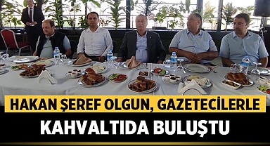 Hakan Şeref Olgun, Basın Bayramı'nda Gazetecilerle Kahvaltıda Buluştu