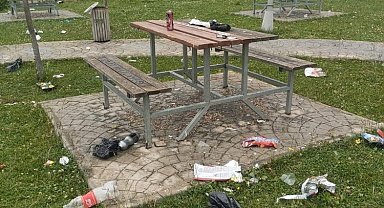 İzmit'ten çevreyi kirletenlere tepki gösterdi