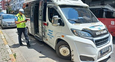 Klimasını açmayan minibüslere ceza yağdı