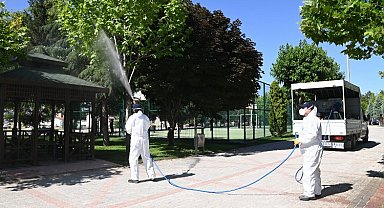 Konya Selçuklu'da haşare ilaçlamasına devam