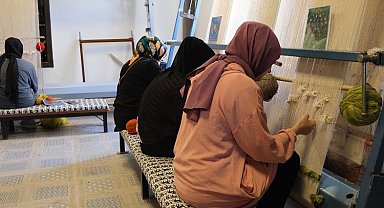 Malatya'da halı dokuma ilgisi