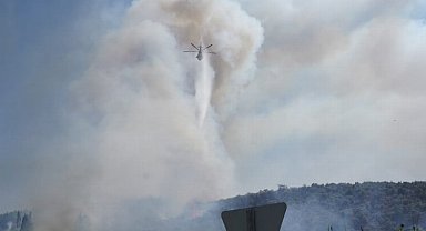 Milas'ta yangın! 2 mahalleyi tehdit ediyor