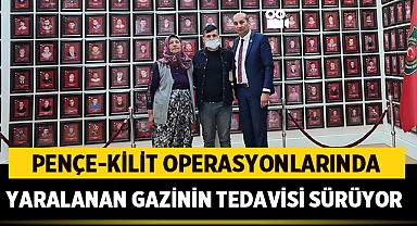 Pençe-Kilit Operasyonlarında Yaralanan Gazi, Kumartaşlı'yı ziyaret etti