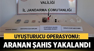 Uyuşturucu Operasyonu: Aranan Şahıs Yakalandı
