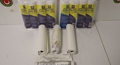 Yazarkasa kağıdı içinden uyuşturucu çıktı!