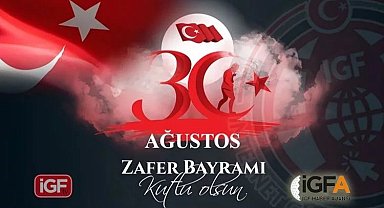 30 Ağustos Zafer Bayramınız kutlu olsun