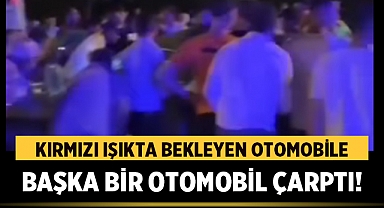 Afyon Otogar Kavşağında Trafik Kazası