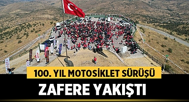 Afyonkarahisar, 30 Ağustos Zaferi ve Cumhuriyetin 100. Yıl Dönümünü Motosiklet Sürüşüyle Kutladı