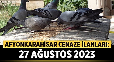 Afyonkarahisar'da Bugün 3 Vatandaşımız Vefat Etti