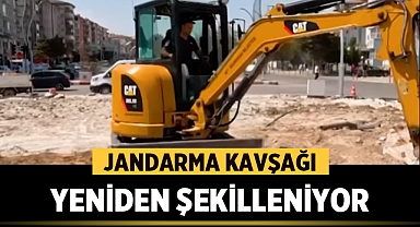 Afyonkarahisar'da Jandarma Kavşağı Yeniden Şekilleniyor