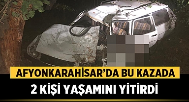 Afyonkarahisar'da Trafik Kazası: 2 Kişi Hayatını Kaybetti, 1 Kişi Yaralandı
