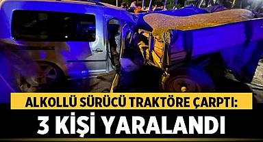 Afyonkarahisar'da Trafik Kazasında 3 Kişi Yaralandı