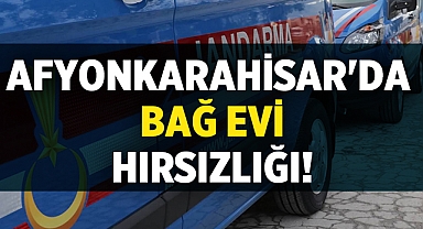 Afyonkarahisar'ın Çay İlçesinde Hırsızlık