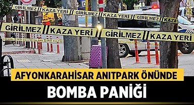 Afyonkarahisar Kent Merkezinde Bomba Paniği!