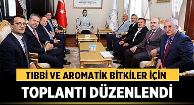 Afyonkarahisar Valisi Doç. Dr. Kübra Güran Yiğitbaşı, Tıbbi ve Aromatik Bitkiler İçin Toplantı Düzenledi