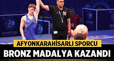 Afyonkarahisarlı Sporcu Dünya Üçüncüsü Oldu