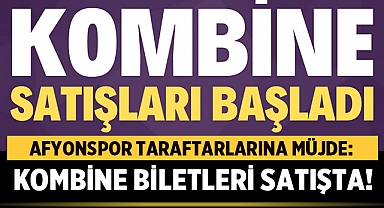 Afyonspor Taraftarlarına Müjde: Yeni Sezon Kombine Biletleri Satışta!