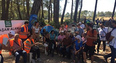 Akbelen direnişine Efes Selçuk'tan destek