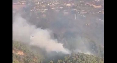 Çanakkale'deki yangında son durum... Çanakkele'de tedbir amaçlı kara ve deniz ulaşımı kapalı