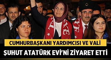 Cumhurbaşkanı Yardımcısı ve Vali Şuhut Atatürk Evi'ni Ziyaret Etti