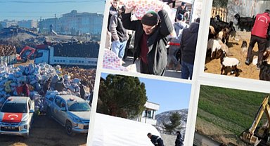 Deprem bölgesindeki çiftçilere dev destek