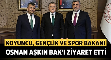 Emirdağ Belediye Başkanı, Bakan Osman Aşkın Bak'ı Ziyaret Etti
