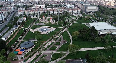 Gazi şehre 1 milyon metrekare yeşil alan