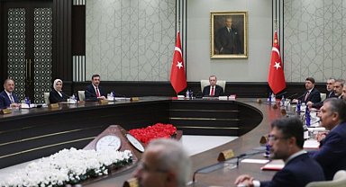 Kabine yarın yoğun gündemle toplanıyor