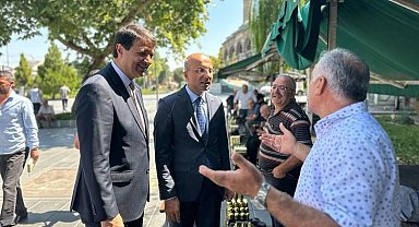 Mahmut Arıkan halkla dertleşti