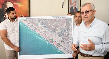 Mecidiye Sahili yeniden şekilleniyor