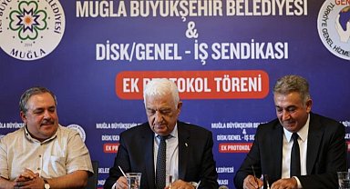 Muğla Büyükşehir'de 3 bin 58 personeli ilgilendiren ek protokol