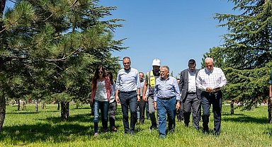 Recep Tayyip Erdoğan Millet Bahçesi'ne yakın takip