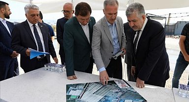 Sanayi ve Teknoloji Bakan Yardımcısı yangın bölgesinde inceleme yaptı