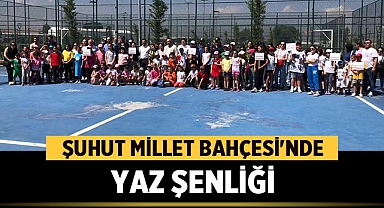 Şuhut Millet Bahçesi'nde Yaz Şenliği: Yaz Spor Okulları ve Gençlik Merkezleri Tanıtıldı