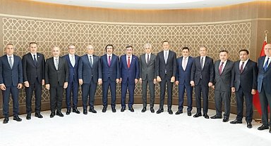 TBB Cevdet Yılmaz'la buluştu