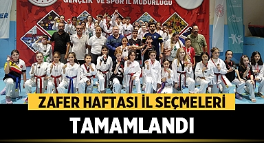 Tekvando Minikleri Çılgınca Tatamiye Çıktı: Zafer Haftası İl Seçmeleri Tamamlandı