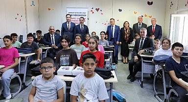 Afet bölgesi Nurdağı'nda ilk ders