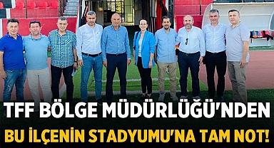 Afyonkarahisar'da bu stadyuma TFF Bölge Müdürlüğü'nden tam not! 