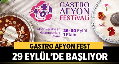 Afyonkarahisar'da tam bir lezzet şöleni yaşanacak: Gastro Afyon Fest Başlıyor!